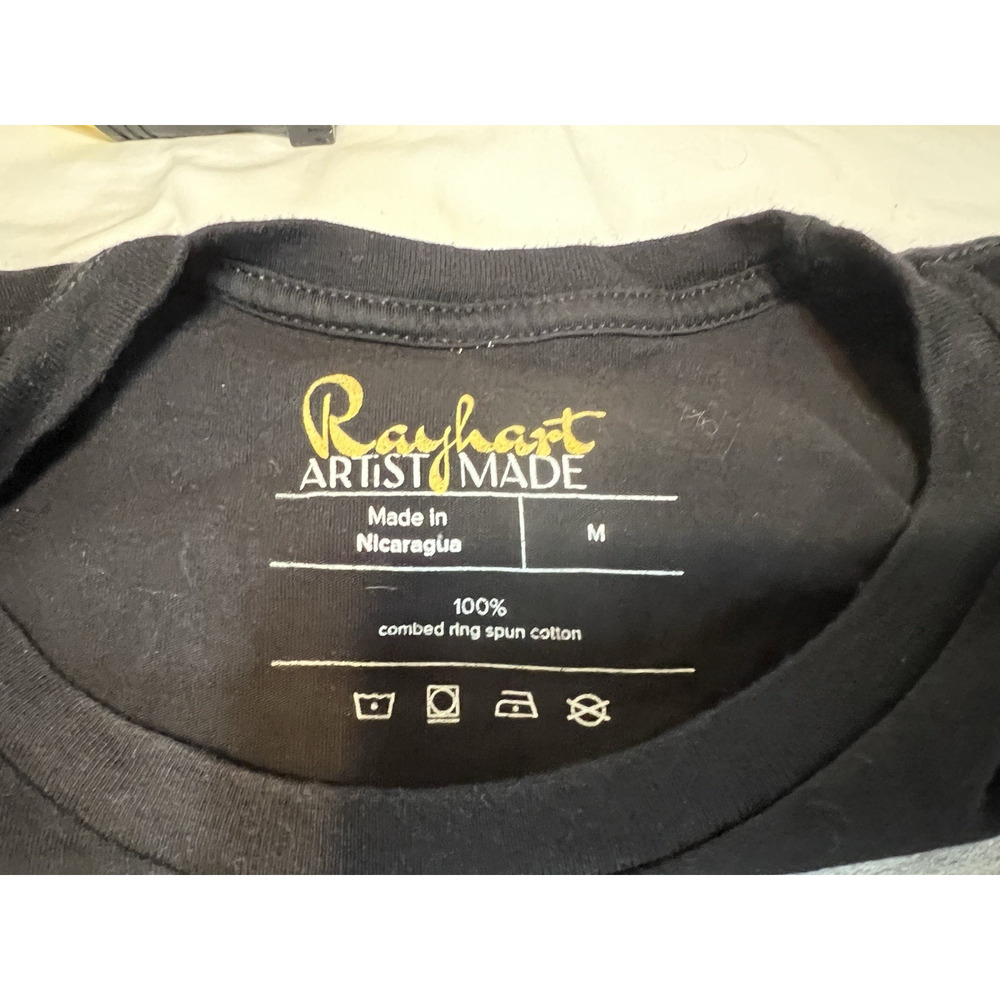 Rayhart Manhattan"Artist made Unisex Tee 100% combed ring spun cotton Sz-M - Picture 5 of 5